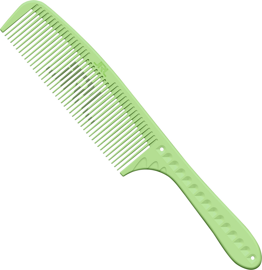  JRL Barbering Comb 7.6" J201 Vert Clair 