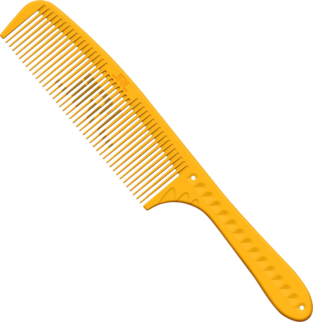  JRL Barbering Comb 7.6" J201 Jaune 