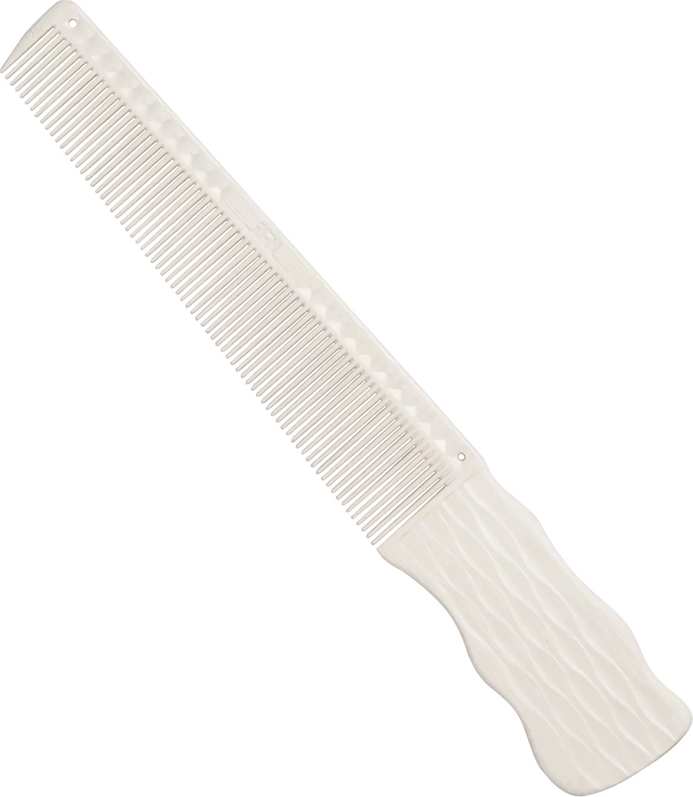  JRL Peigne de coiffure Barber 6,5" Blanc 