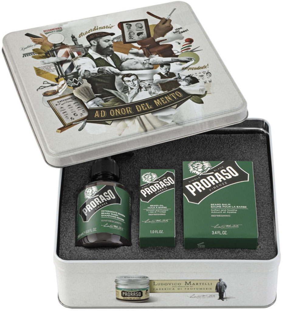  Proraso Kit Pour La Barbe Refresh 