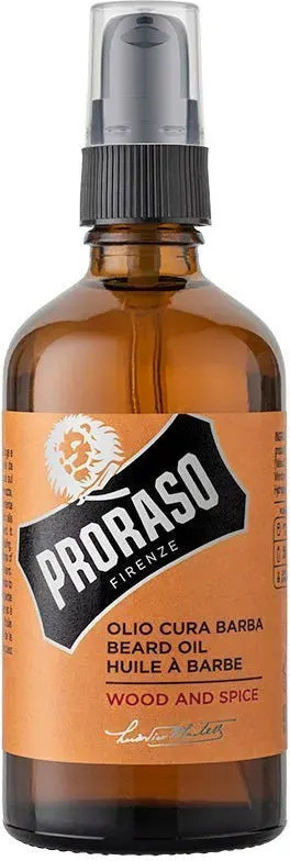  Proraso Huile &agrave; barbe Wood and Spice 100 ml 
