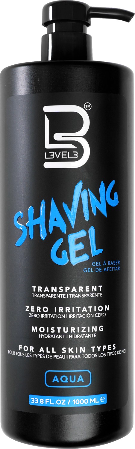 L3VEL3 Shaving Gel Aqua 1000 ml 