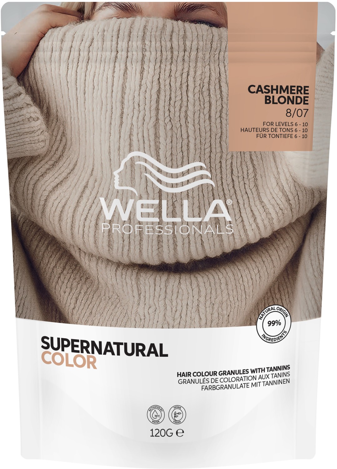  Wella Supernatural 8/07 Cashmere Blonde 