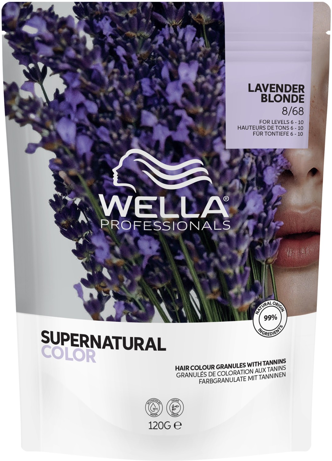  Wella Supernatural 8/68 Lavender Blonde 