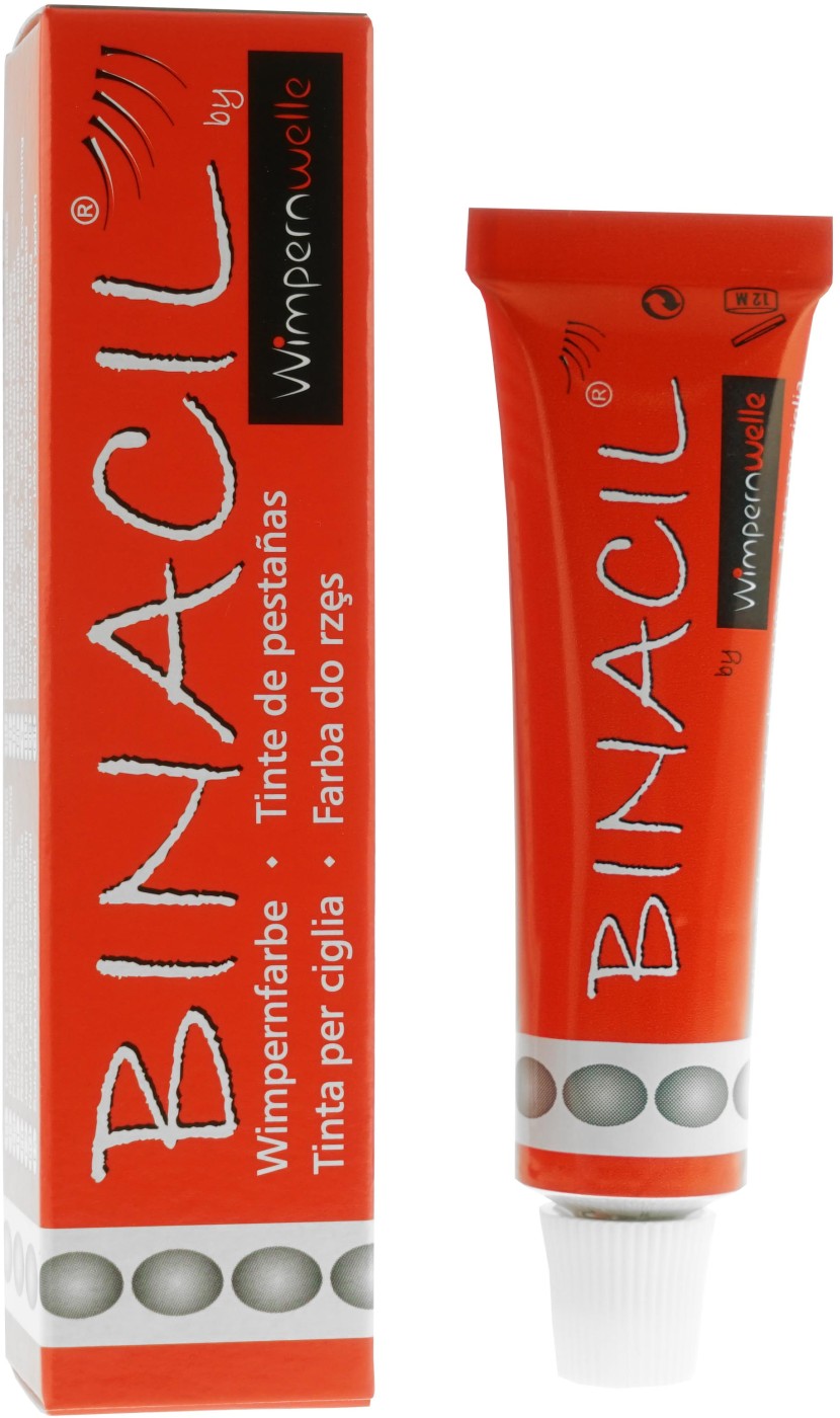  Wimpernwelle BINACEL Teinture pour cils et sourcils, noir clair 