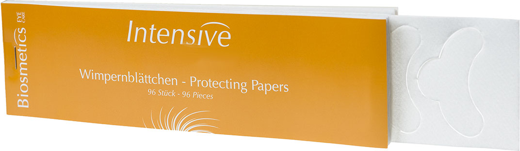  Biosmetics Intensive Papiers de protection non cir&eacute;s pour cils 
