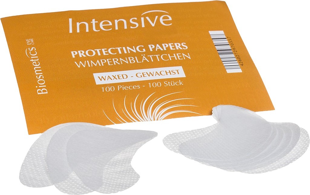  Biosmetics Intensive Papiers de protection cir&eacute;s pour cils 