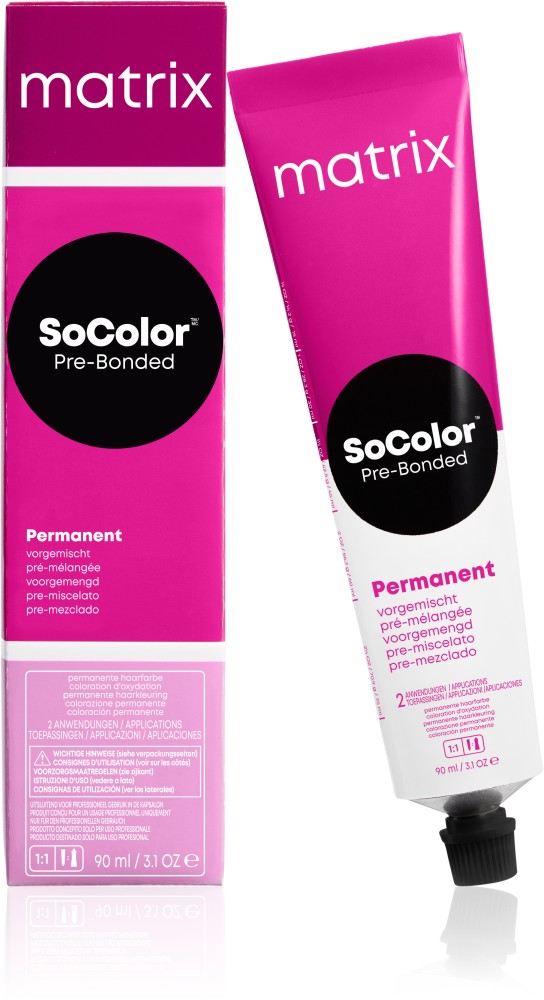  Matrix SoColor Pre-Bonded 2N brun noir naturel 