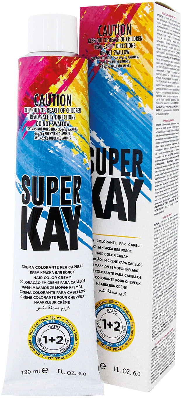  Super Kay Color Cream 5.55 Châtain clair acajou intense 
