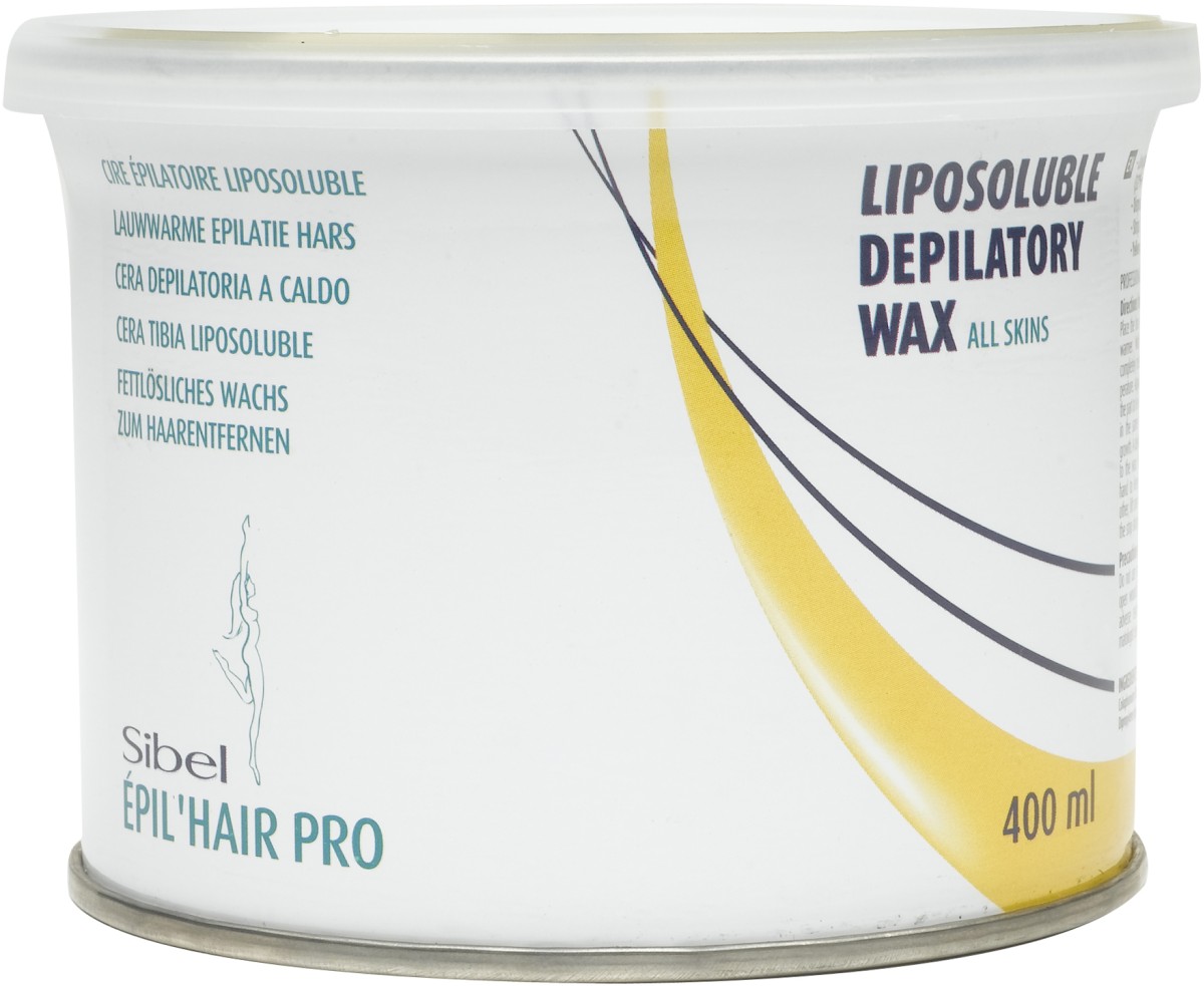  Sibel &Egrave;pil&rsquo;hair pro Cire Ti&egrave;de &agrave; &Eacute;piler Liposoluble Maxi PRO Jaune 400 ml 