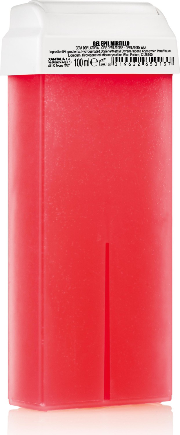  XanitaliaPro Cire d&eacute;pilatoire liposoluble Roll-On 100 ml Myrtille 