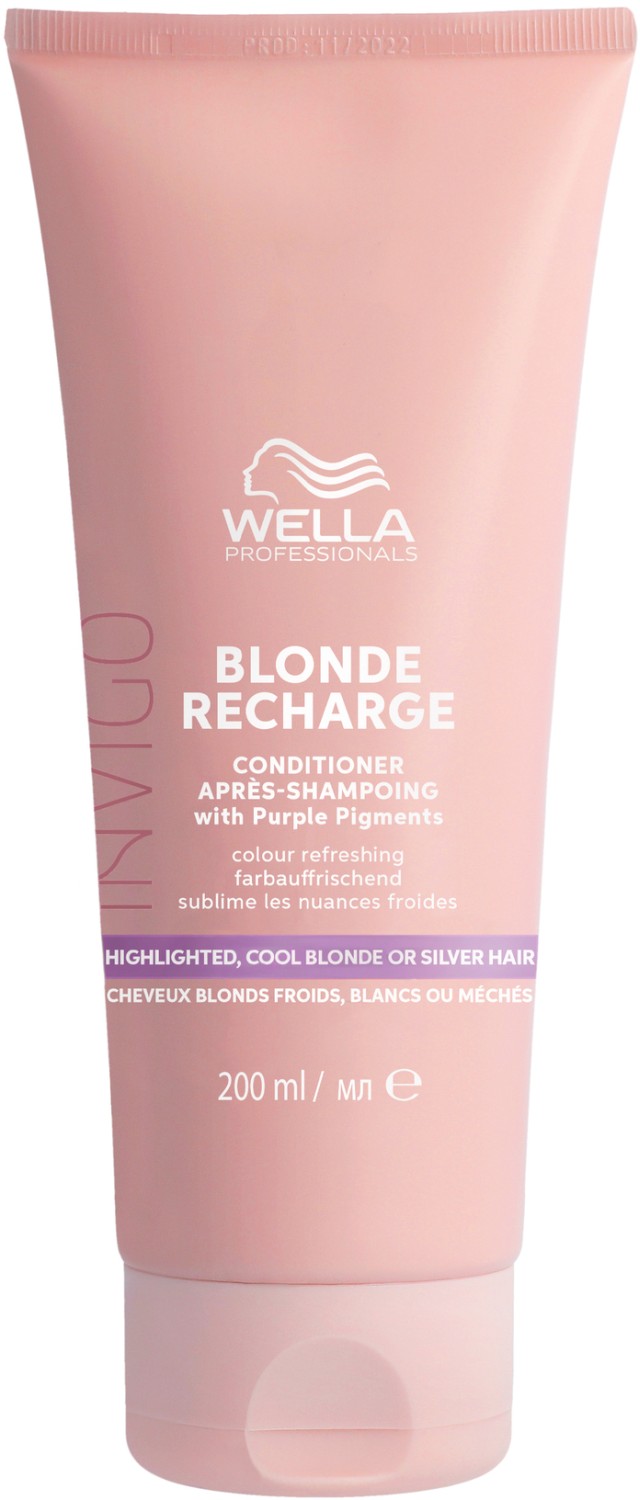  Wella Invigo Blonde Recharge Apr&egrave;s-Shampooing Raviveur de Couleur / Blond Froid 250 ml 