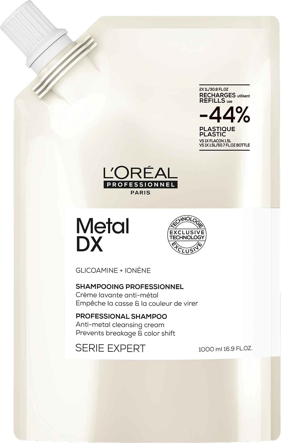  Loreal Metal DX Shampoo Recharge 1000 ml 