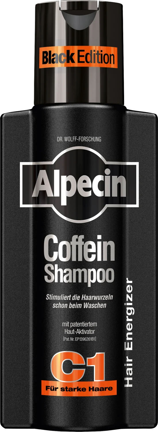  Alpecin Coffein Shampoo C1 Black Edition, 250 ml 