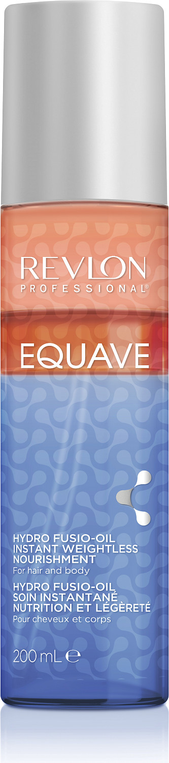  Revlon Professional Equave Hydro Fusio-Oil, Soin Instantan&eacute; Tri-Phase Nutrition et L&eacute;g&egrave;ret&eacute; 200 ml 
