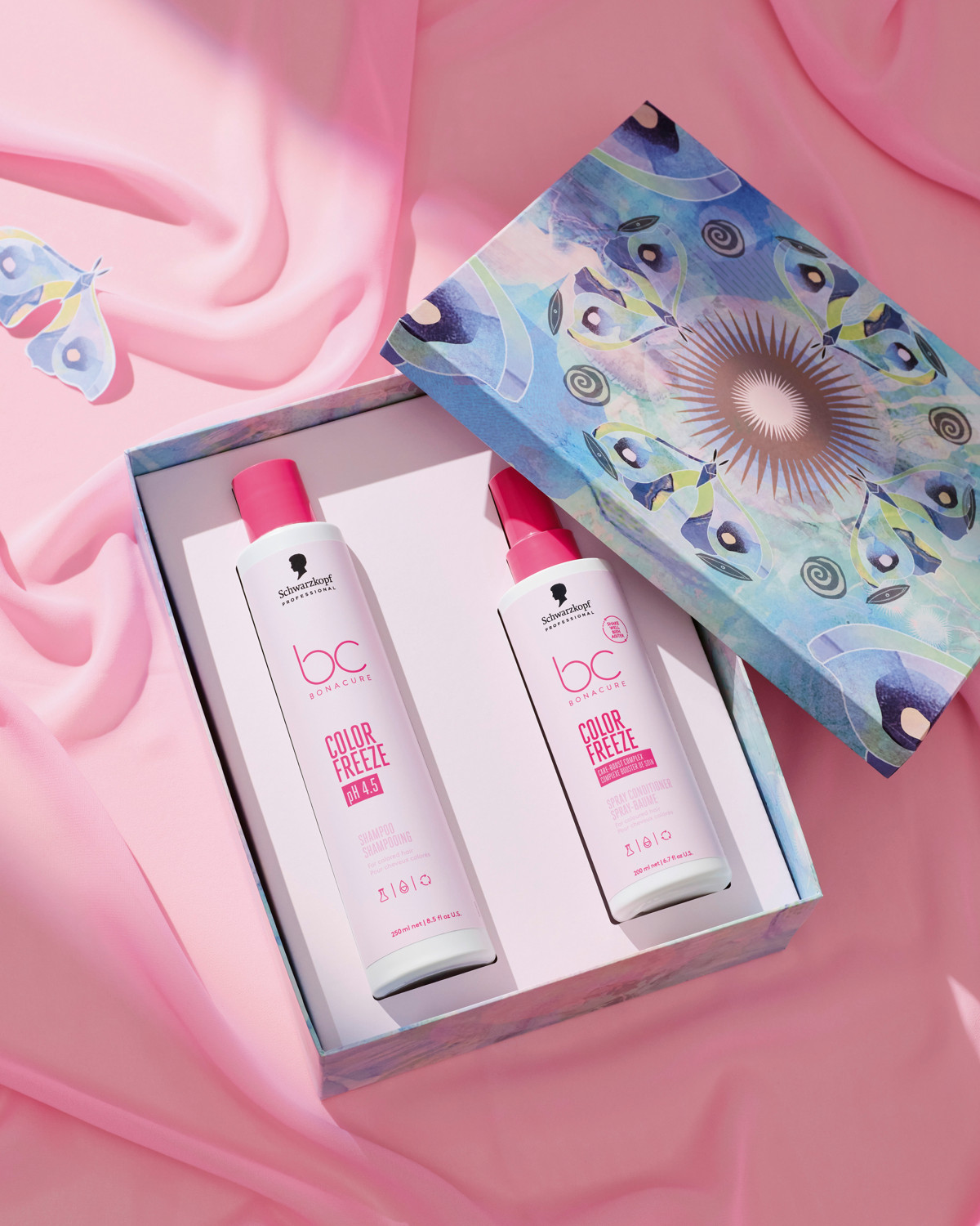  Schwarzkopf Coffret Cadeau Bonacure Color Freeze 