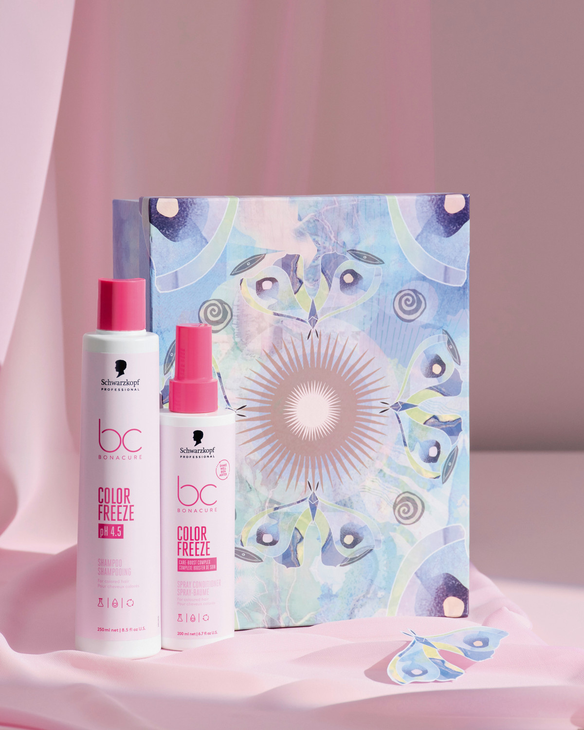  Schwarzkopf Coffret Cadeau Bonacure Color Freeze 