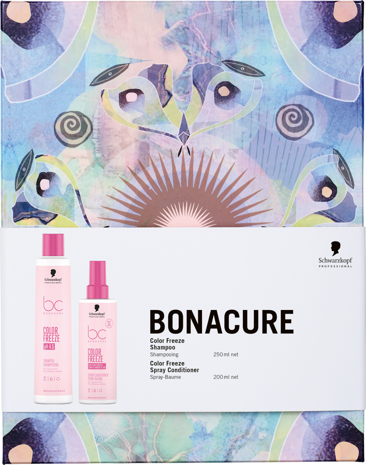  Schwarzkopf Coffret Cadeau Bonacure Color Freeze 
