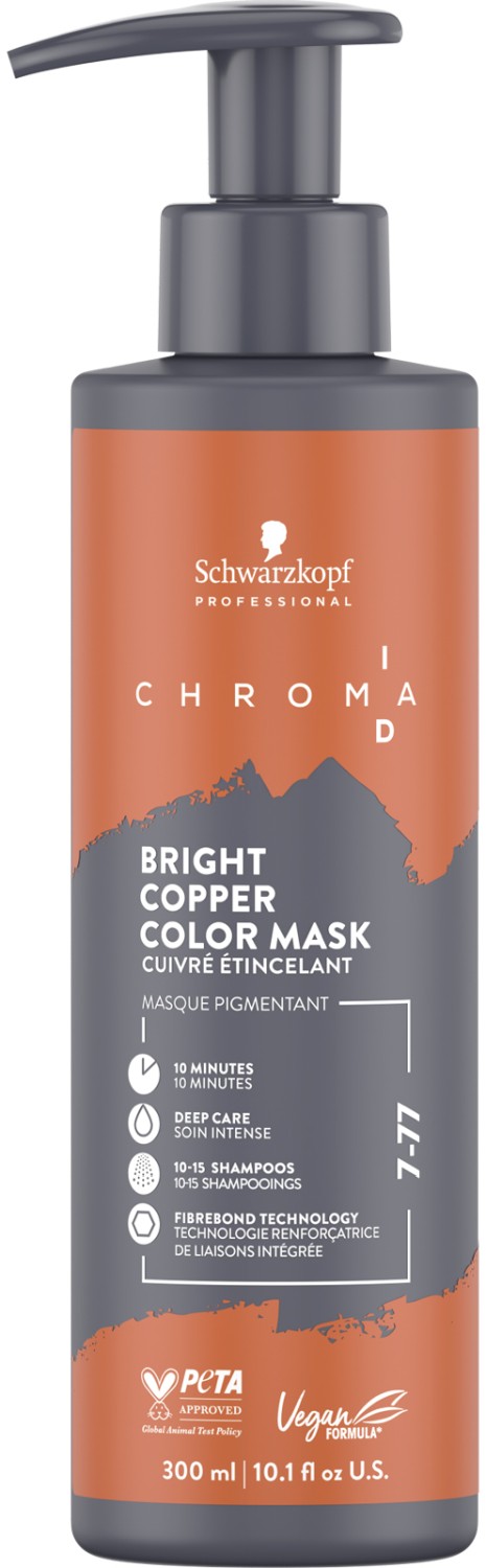  Schwarzkopf Chroma ID Color Mask Cuivr&eacute; &Eacute;tincelant 7-77 300 ml 