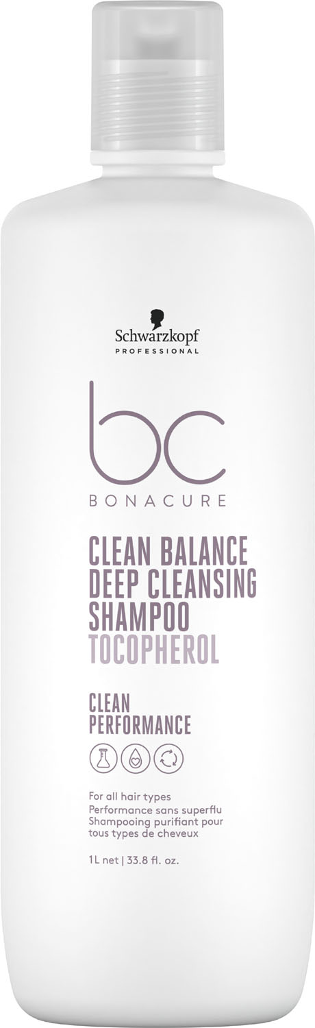  Schwarzkopf Shampooing nettoyant en profondeur BC Bonacure Clean Balance 1000 ml 