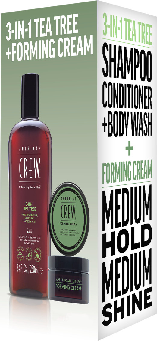 American Crew Coffret cadeau Holiday Duo Set Tea Tree 