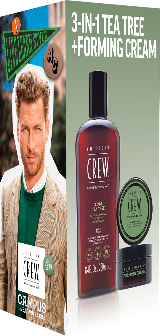  American Crew Coffret cadeau Holiday Duo Set Tea Tree 
