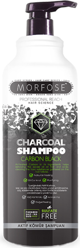  Morfose Active Charcoal Shampoo 1000 ml 