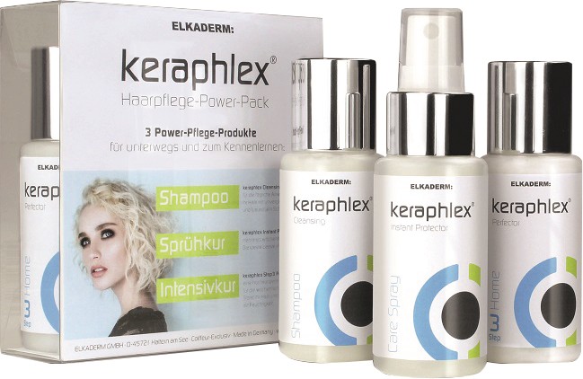  Keraphlex Traitement Cheveux Power-Pack 3x50 ml 