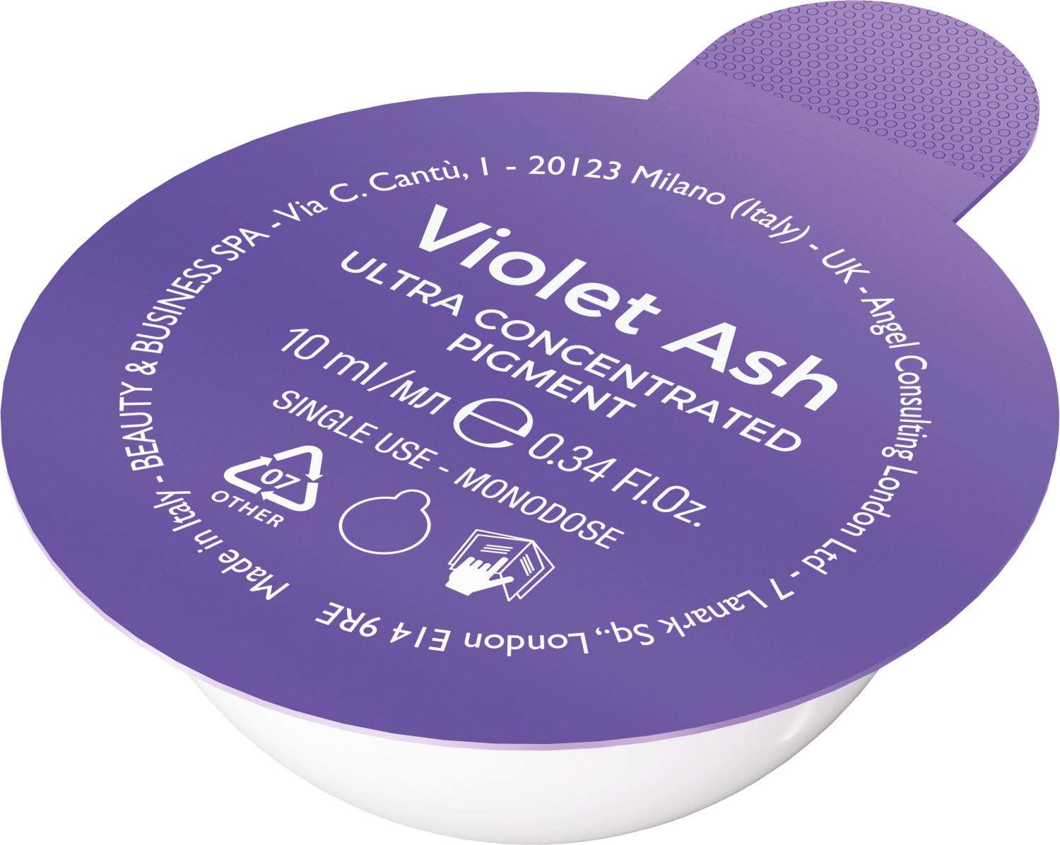  Alfaparf Milano Semi di Lino Sublime Pigments Color Violet Ash .21 10 ml 