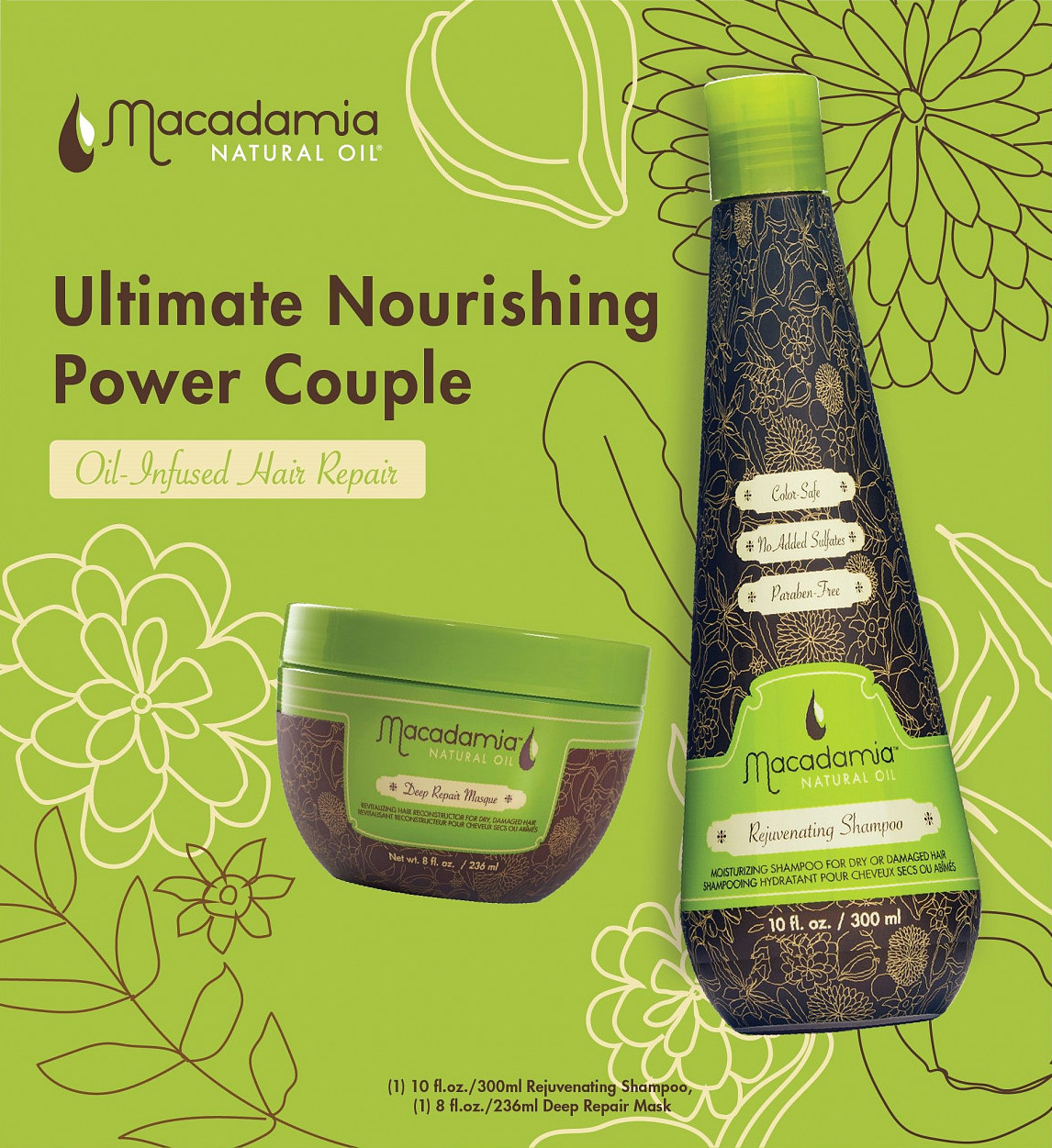  Macadamia Coffret cadeau Ultimate Nourishing Power Duo 
