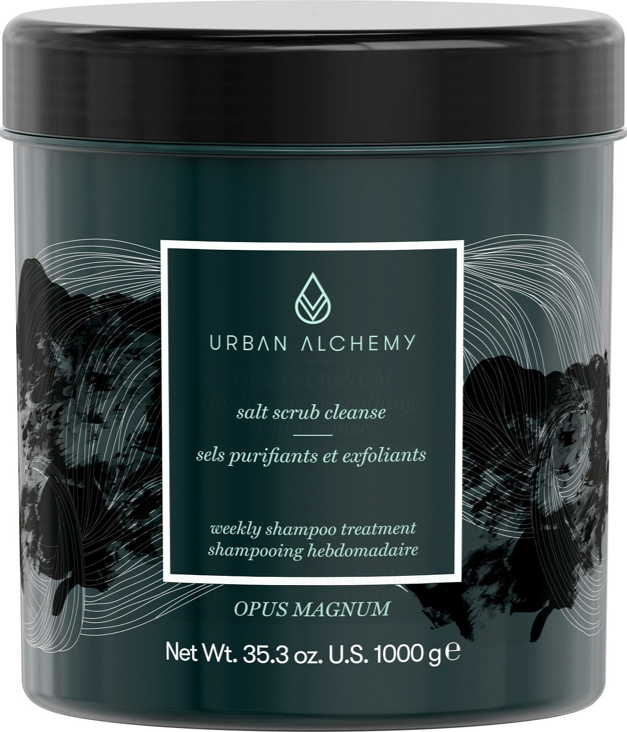  Urban Alchemy Salt Scrub Cleanse Shampoo 1000 g 