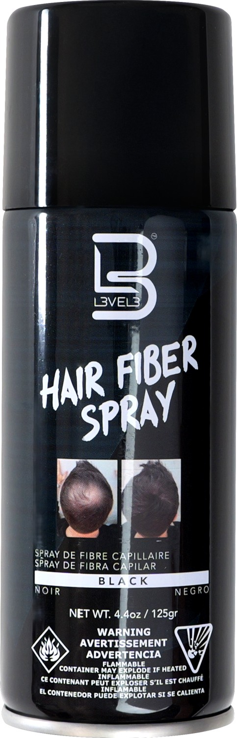  L3VEL3 Hair Fiber Spray Noir 200 ml 
