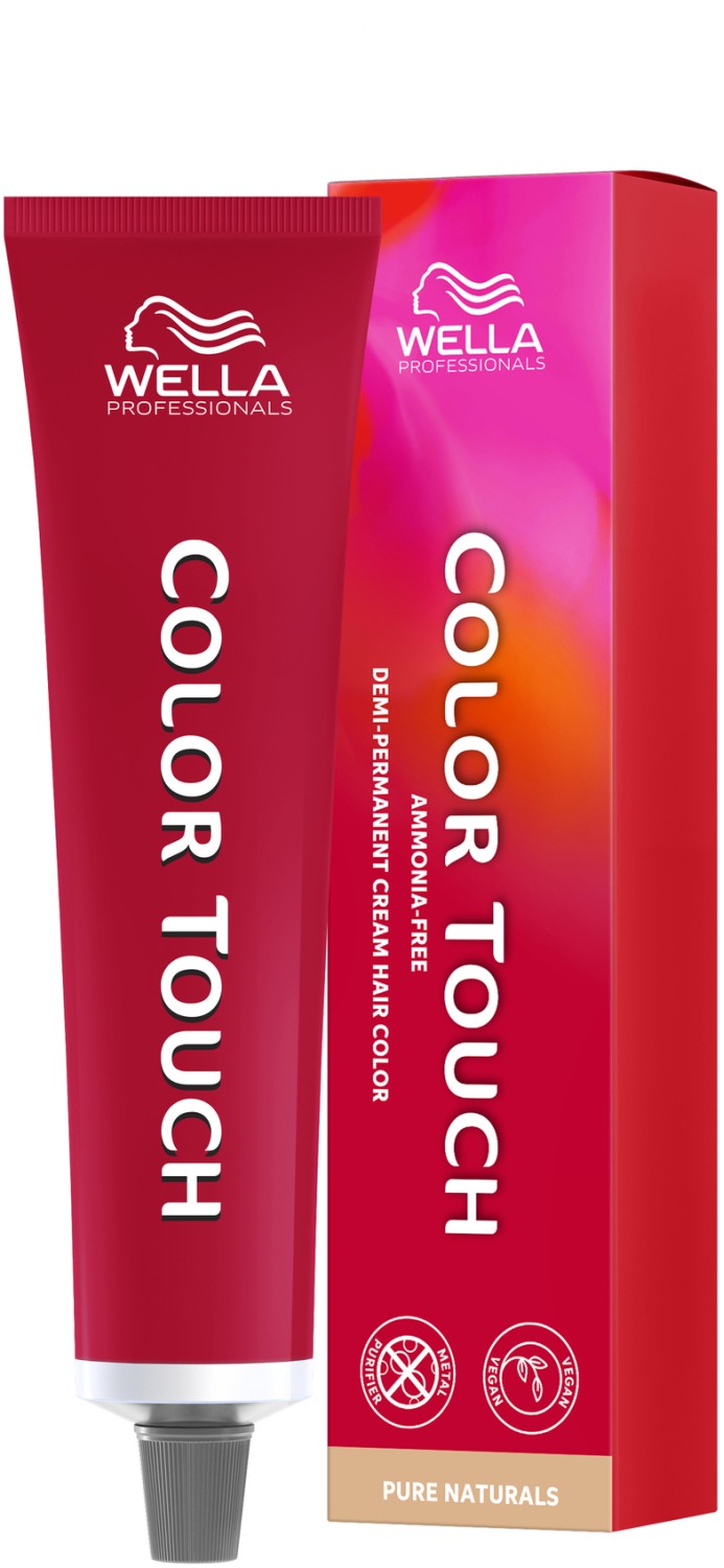  Wella Color Touch Pure Naturals 6/05 Blond Fonc&eacute; Naturel Acajou 