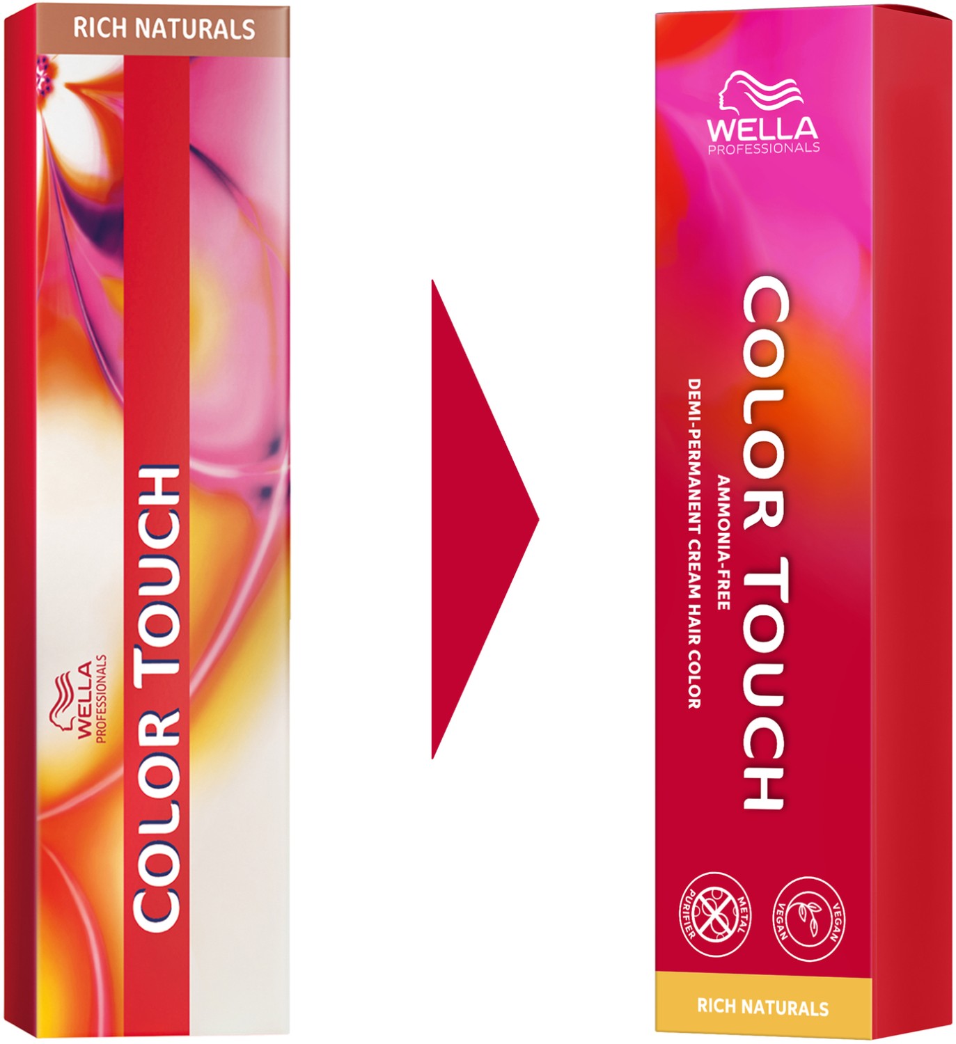  Wella Color Touch Rich Naturals 7/86 Blond Moyen Perl&eacute; Violet 