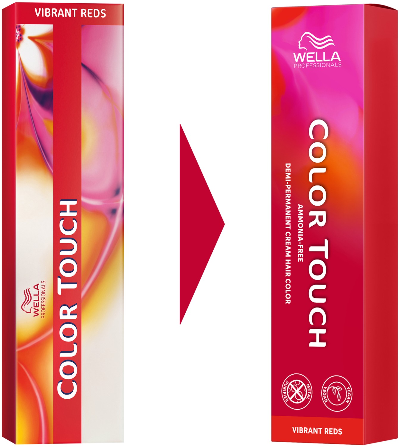  Wella Color Touch Vibrant Reds 8/41 Blond Clair Cuivr&eacute; Cendr&eacute; 