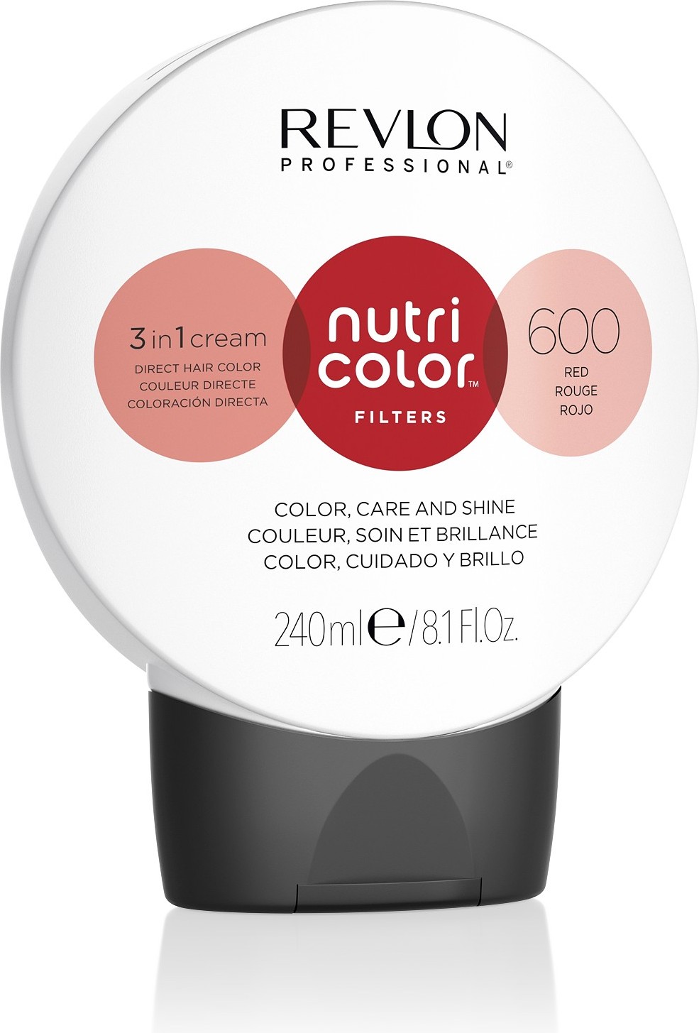  Revlon Professional Nutri Color Filters 600 Rouge 240 ml 