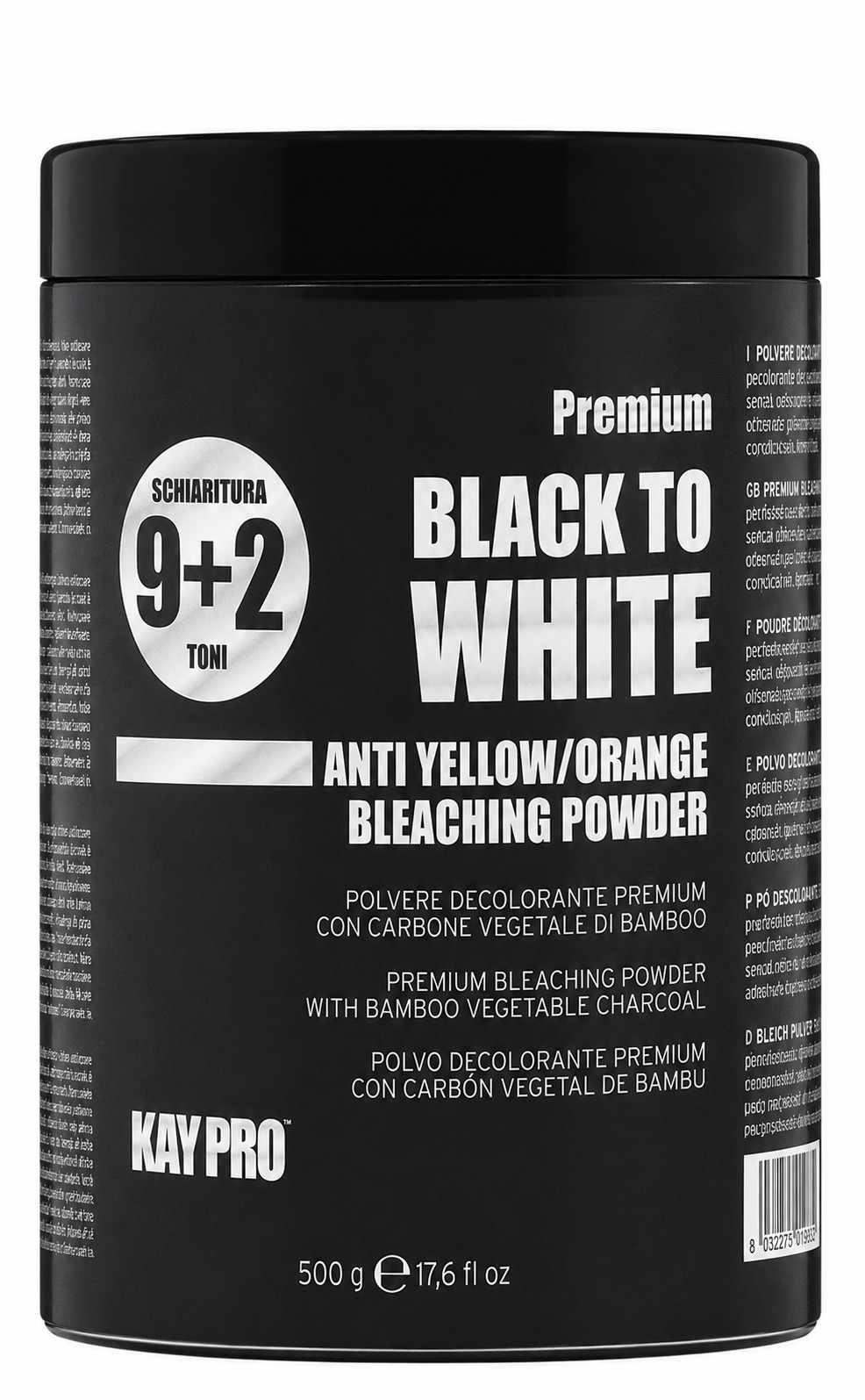  Kay Pro Black to White 9+2 Poudre d&eacute;colorante 500g 