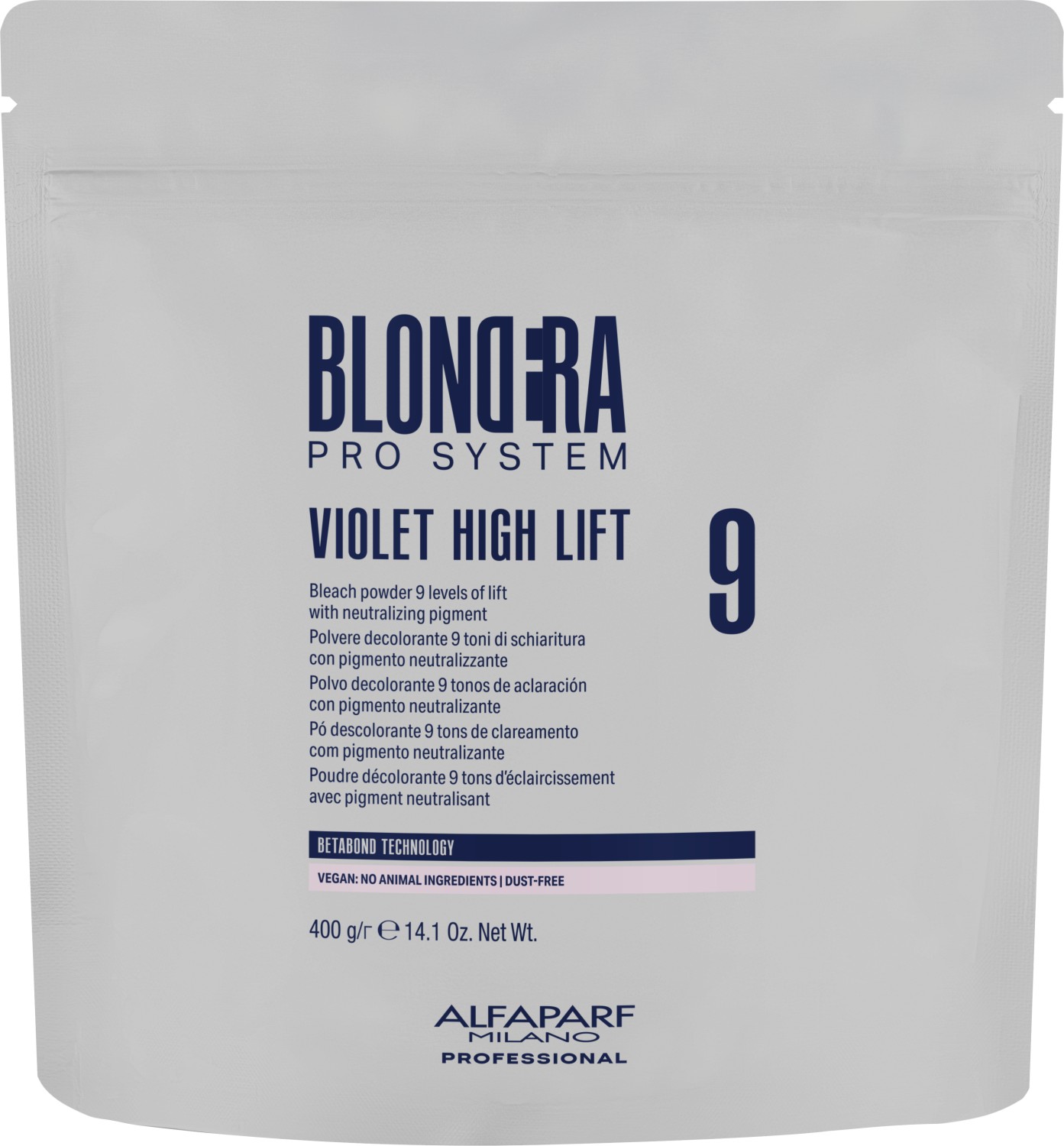  Alfaparf Milano Blondera Violet High Lift 9 Tones 400 g 