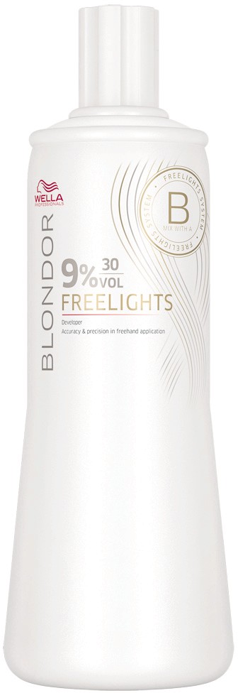  Wella Crème oxydante Blondor Freelightt 9% 1000 ml 