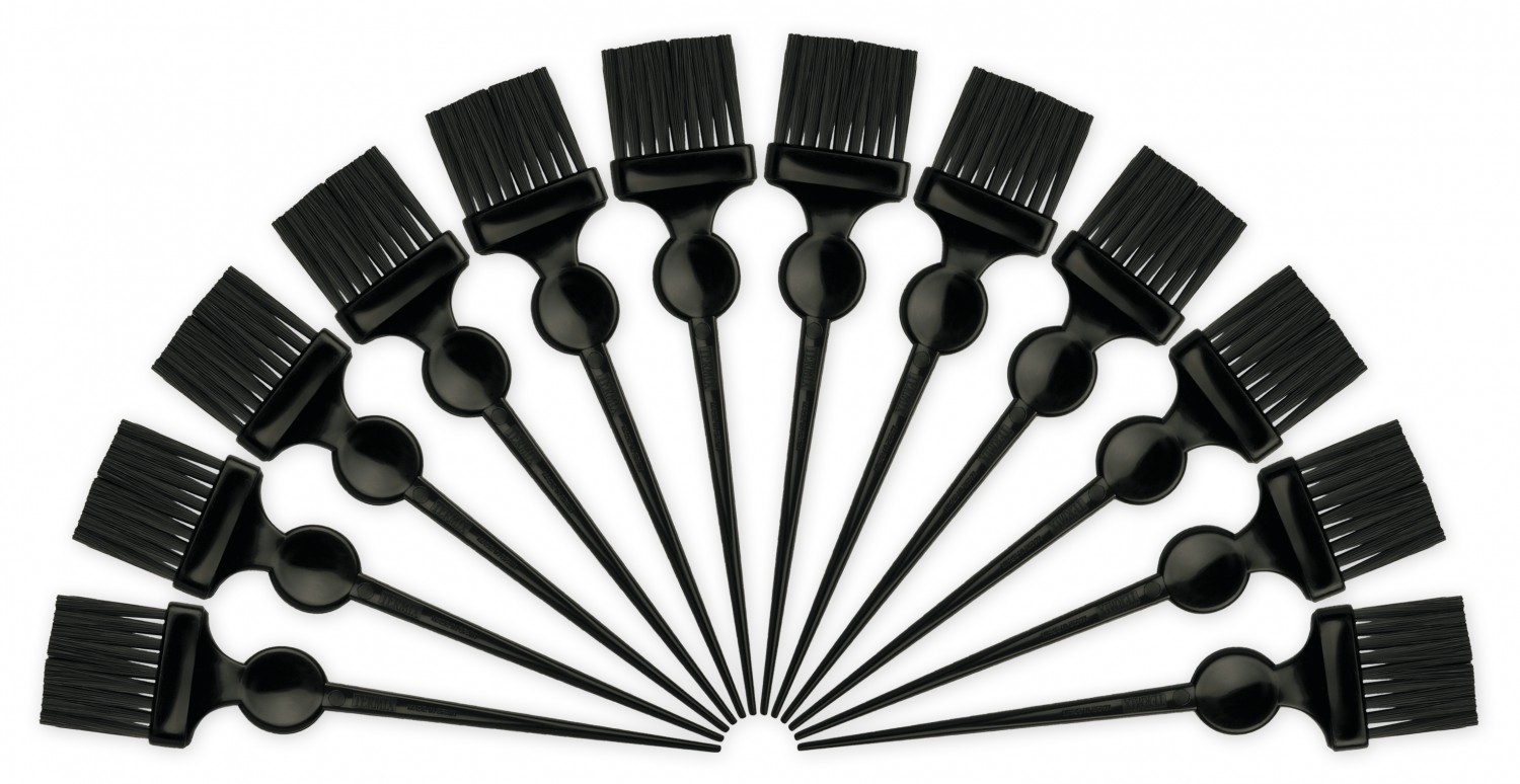  Termix Lot de 12 pinceaux de coloration - &Eacute;troit 