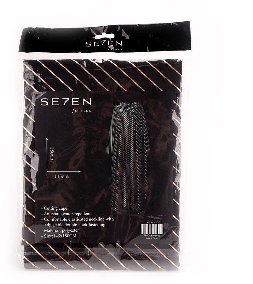  Se7en Styles Cape Black Gold 