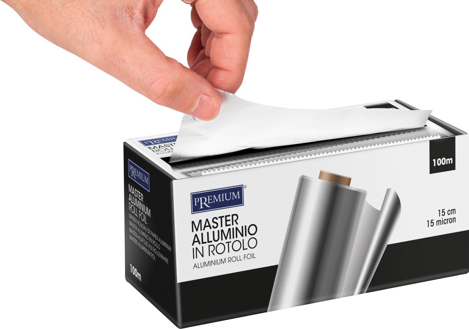  XanitaliaPro Master Rouleau de Papier Aluminium 12 cm 