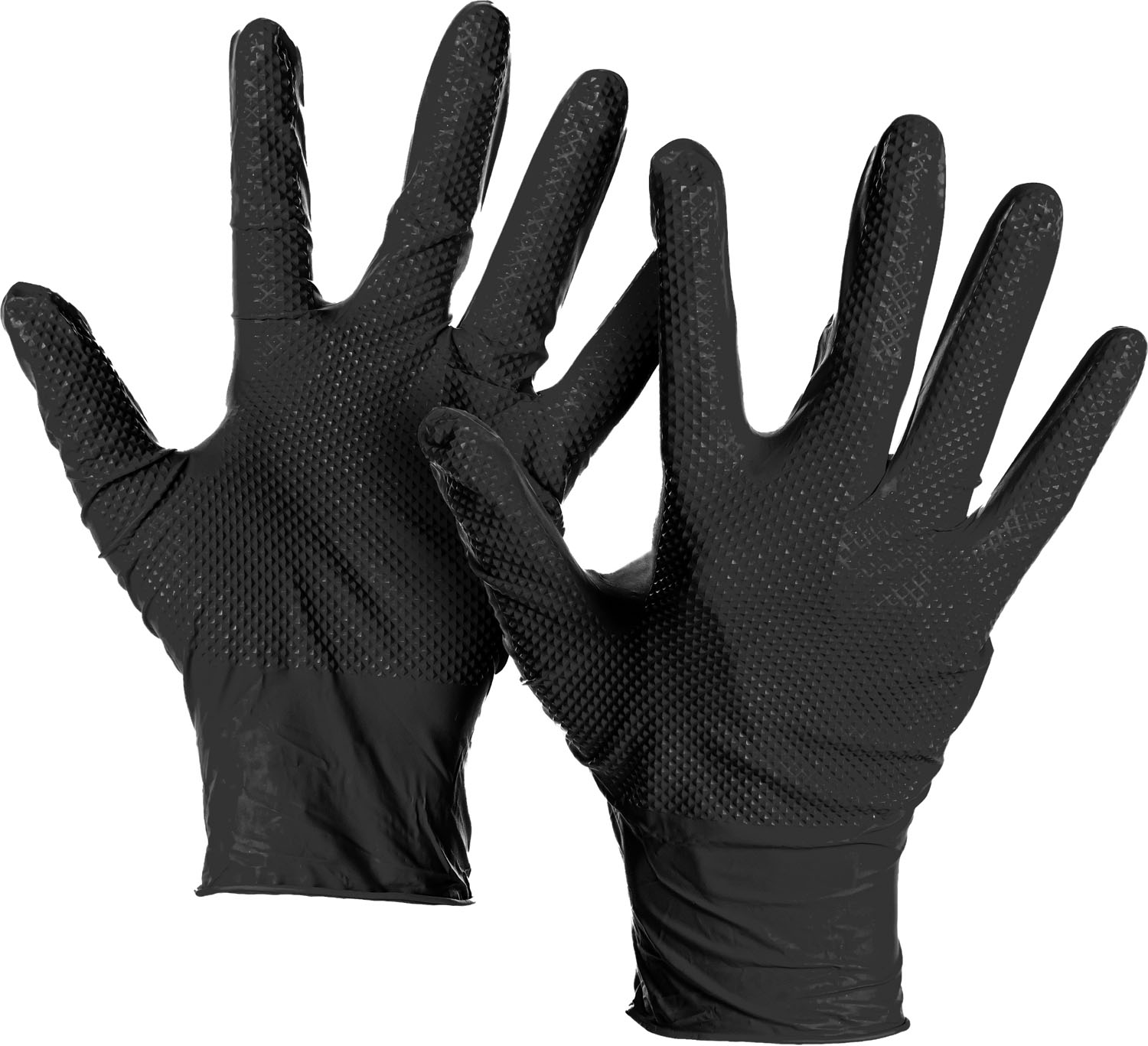  Ulith Gants jetables en nitrile Ulith XL noir 
