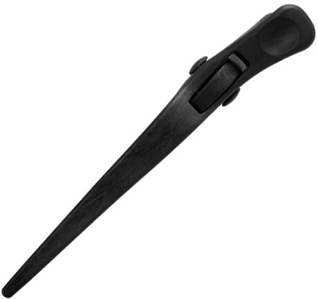  Comair Clips pour cheveux, plastique pur, sachet de 4 unti&eacute;s mati&egrave;re plastique sans M&eacute;tal 