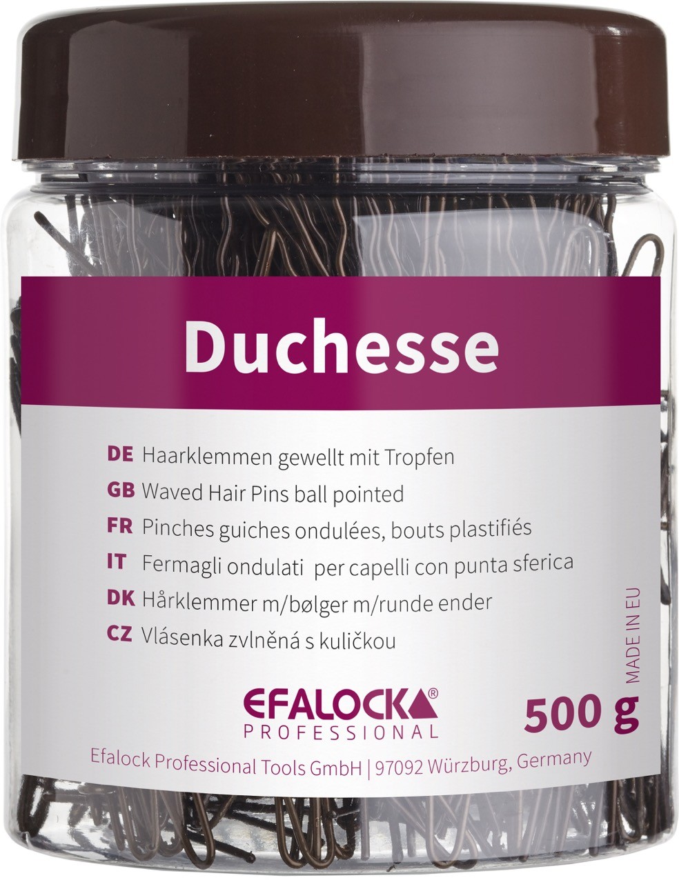  Efalock Duchesse 7 cm Marron 500 g 