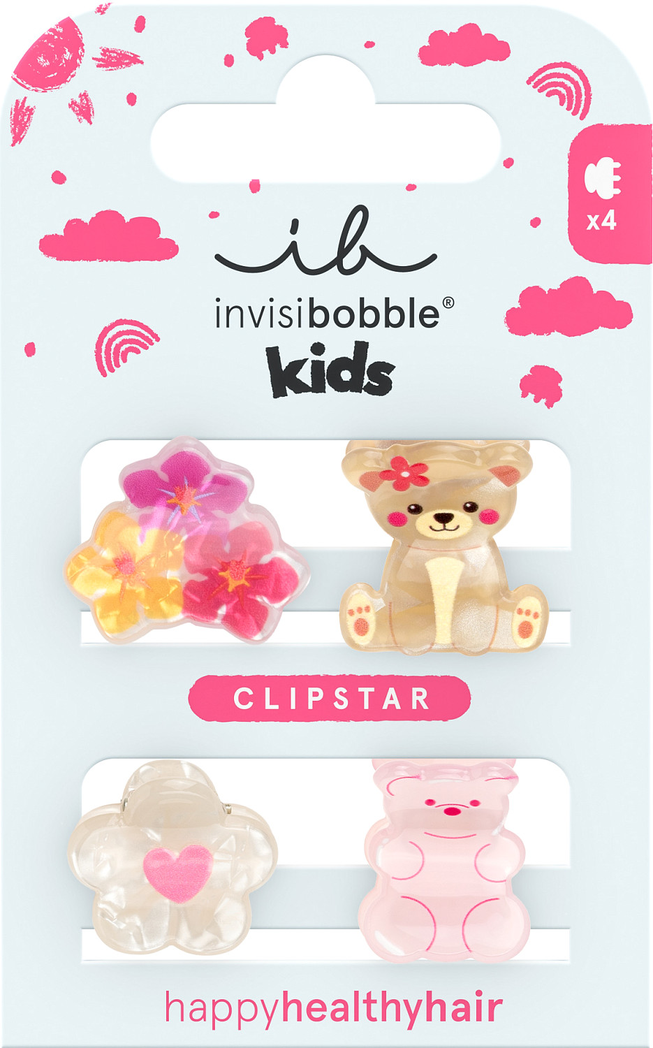  invisibobble Clipstar Kids Bearly Bloomed 