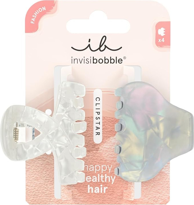  invisibobble Clipstar M Pearly Frost 