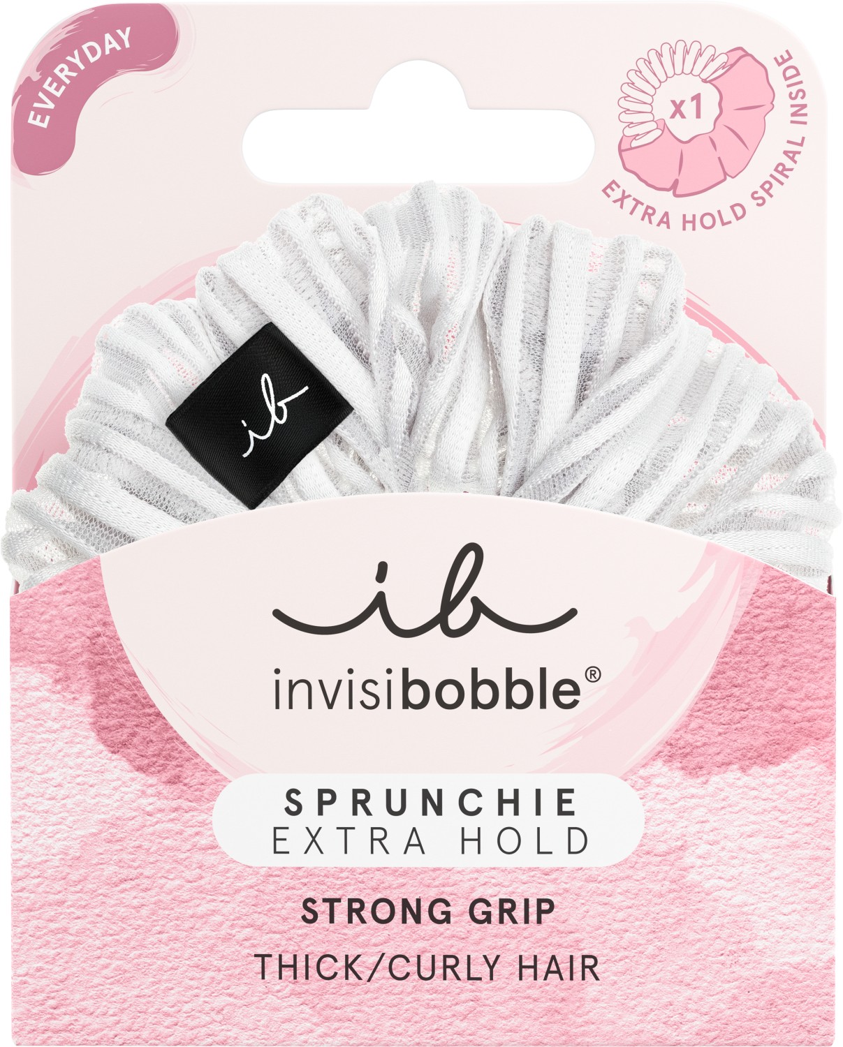  invisibobble Sprunchie Extra Hold Blanc pur 